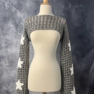 Star Sleeve Mesh Bolero